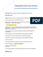 2 - CPL1 (Manhã) - Email - NO AR - Começou o Workshop - NOME DO WORKSHOP-!