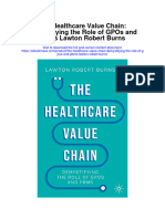 The Healthcare Value Chain Demystifying The Role of Gpos and Pbms Lawton Robert Burns Full Chapter