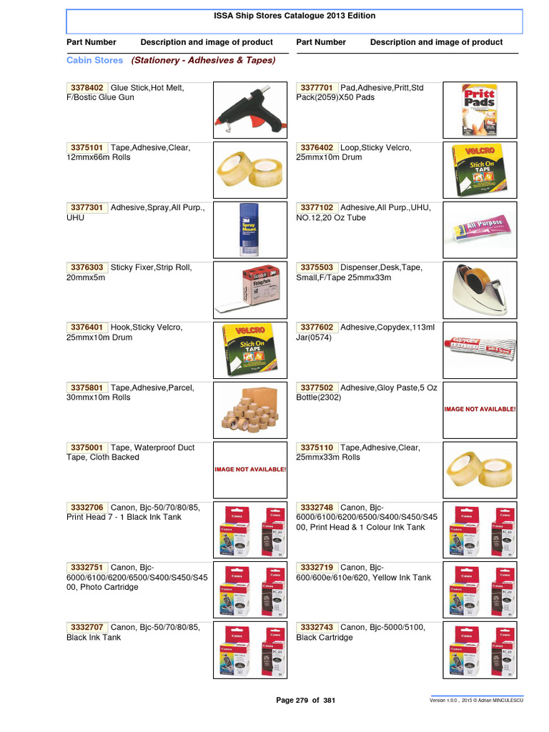ISSA2013Ed CabinStores v100 Часть140 | PDF | Adhesive | Printer (Computing)
