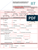 Formato para Evaluar Simulacros