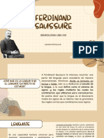 Saussure - Semiologia