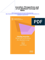 Secdocument - 348download Debating Innovation Perspectives and Paradoxes of An Idealized Concept Alf Rehn Full Chapter