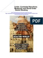 Download Debating Worlds Contested Narratives Of Global Modernity And World Order Daniel Deudney full chapter