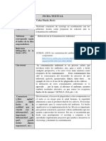 Formatos de Fichas Textual y de Resumen