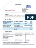 DURAI BABU HSE CV Updated - 07.01.2024