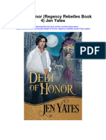 Debt of Honor Regency Rebelles Book 4 Jen Yates Full Chapter