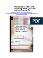 Download Asian American Educators And Microaggressions More Than Just Workers Andrew Wu full chapter