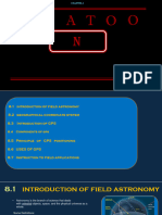 Field Astronomy and GPS