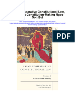 Asian Comparative Constitutional Law Volume 1 Constitution Making Ngoc Son Bui Full Chapter