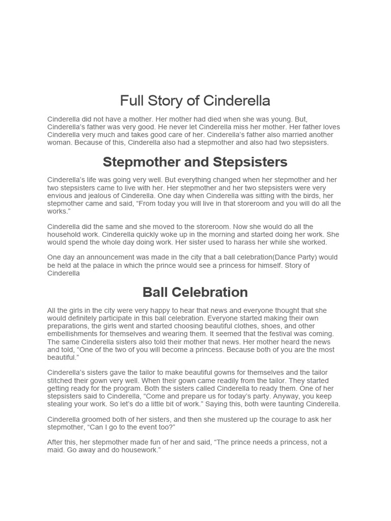 The Modern Story Of Cinderella Movie