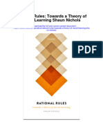 Rational Rules Towards A Theory of Moral Learning Shaun Nichols All Chapter