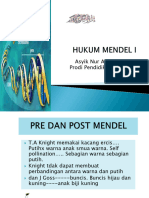 Hukum Mendel I - Tadris Ipa