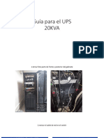 Guía para El UPS - 20KVA V1