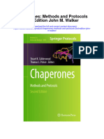 Chaperones Methods and Protocols 2Nd Edition John M Walker Full Chapter