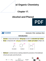 Chapter 17. Alcohol and Phenol