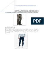 Tipos de Pantalon - Marilu Mendoza