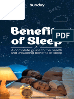 Benefits of Sleep