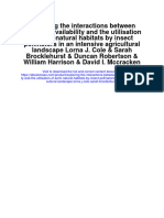 Download Exploring The Interactions Between Resource Availability And The Utilisation Of Semi Natural Habitats By Insect Pollinators In An Intensive Agricultural Landscape Lorna J Cole Sarah Brocklehurst full chapter