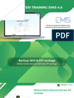 2.5 Kelembagaan - Melihat Data Bantuan BOS Dan PIP Lembaga