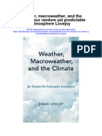 Download Weather Macroweather And The Climate Our Random Yet Predictable Atmosphere Lovejoy all chapter