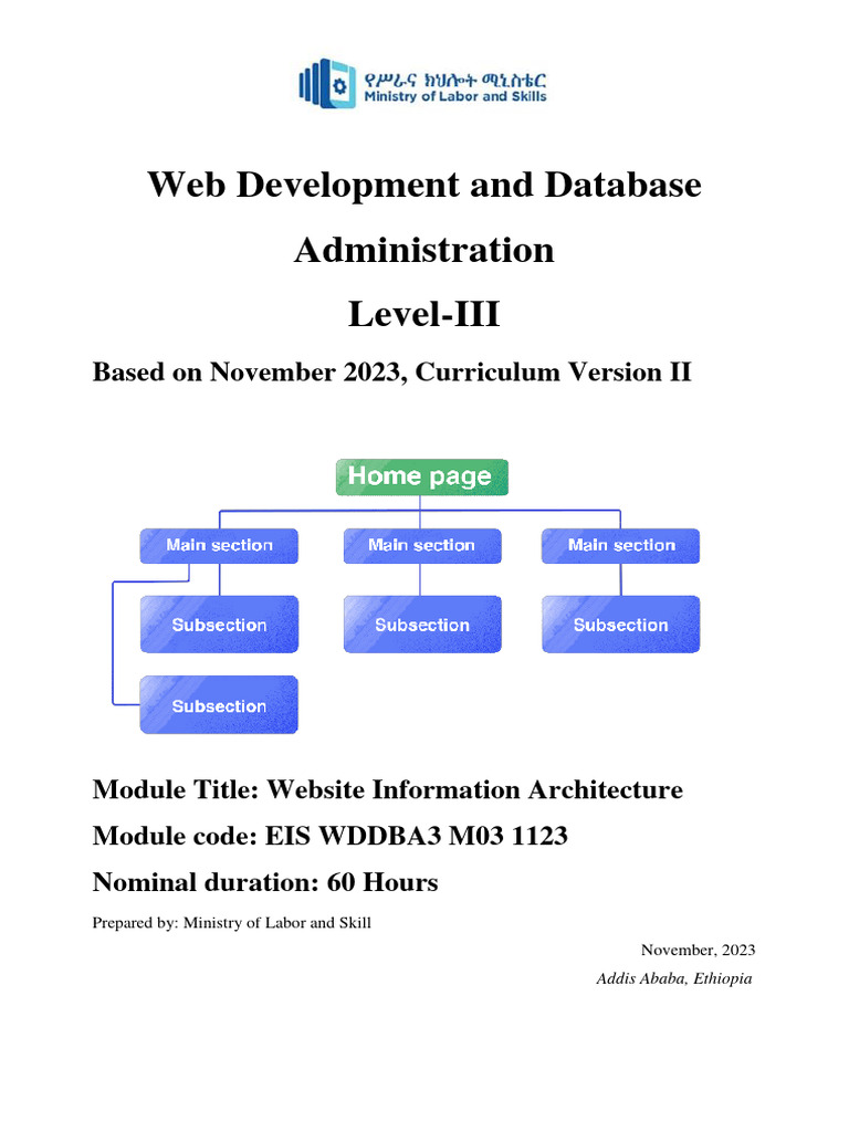 TM03 Website Information Architecture | PDF | Websites | World Wide Web