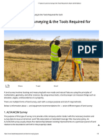 7 Types of Land Surveying & the Tools Required for Each (2019 Edition)