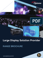 Optoma Range Brochure - All Products - 2023