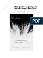 Exponential Inequalities Equality Law in Times of Crisis Shreya Atrey Editor Full Chapter