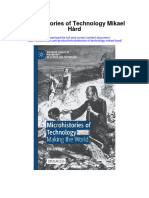 Download Microhistories Of Technology Mikael Hard full chapter