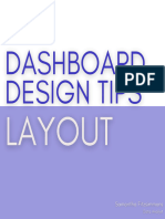 Dashboard Design Tips - Layout