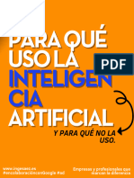 Para Qué Uso La Artificial