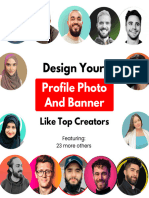 Design Your: Profile Photo and Banner