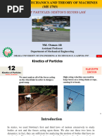 CHAPTER 12 - Kinetics of Particles Newton's Second Law