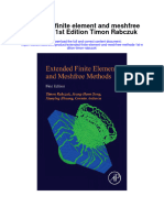 Download Extended Finite Element And Meshfree Methods 1St Edition Timon Rabczuk full chapter