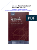 Download Democracy And The Cartelization Of Political Parties Katz full chapter