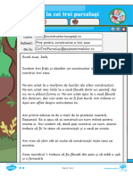 Fisa de Lectura Nivel Mediu - Cei Trei Purcelusi