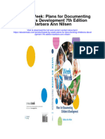 Week by Week Plans For Documenting Childrens Development 7Th Edition Barbara Ann Nilsen All Chapter