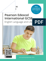 Pearson Edexcel - IGCSE - English Language and Literature
