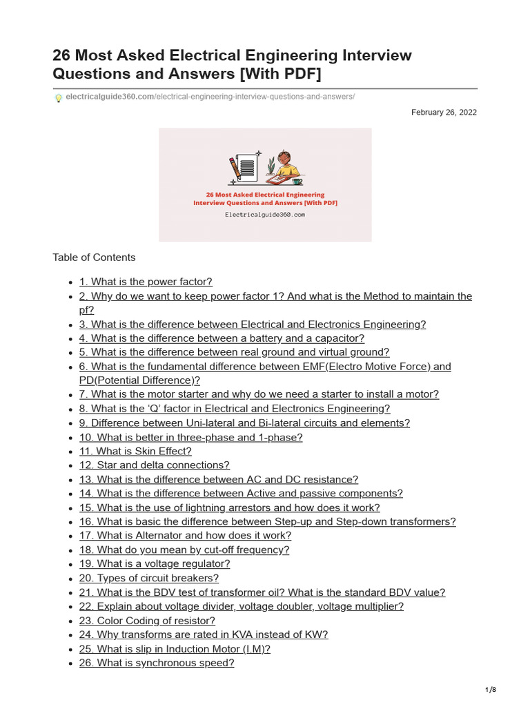 26-most-asked-electrical-engineering-interview-questions-and-answers
