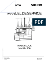 MANUEL DE SERVICE HUSKYLOCK 936