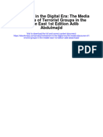 Download Extremism In The Digital Era The Media Discourse Of Terrorist Groups In The Middle East 1St Edition Adib Abdulmajid full chapter