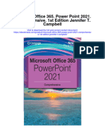 Microsoft Office 365 Power Point 2021 Comprehensive 1St Edition Jennifer T Campbell Full Chapter