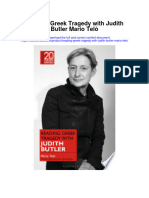 Reading Greek Tragedy With Judith Butler Mario Telo All Chapter