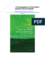 Download The History Of Computing A Very Short Introduction Doron Swade full chapter