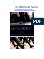 Democratization Christian W Haerpfer Full Chapter