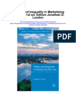 Download Welfare And Inequality In Marketizing East Asia 1St Ed Edition Jonathan D London all chapter