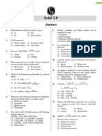 Amines - Revision Practice Sheet - Safal 2.0