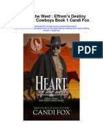 Download Heart Of The West Effrems Destiny Wolf Creek Cowboys Book 1 Candi Fox full chapter