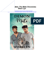 Demon Mate The Mate Chronicles Sheri Lyn Full Chapter