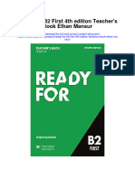 Download Ready For B2 First 4Th Edition Teachers Book Ethan Mansur all chapter